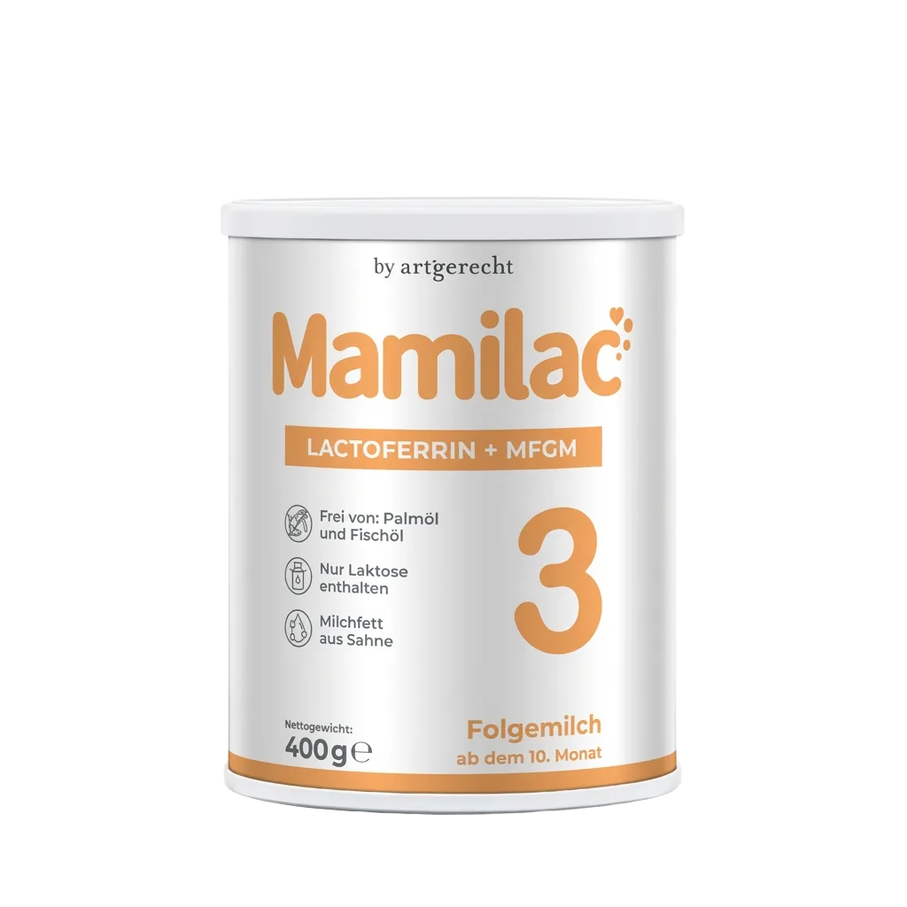 Mamilac Lactoferrin + MFGM 3 – Babynahrung 400 g Pulver, PZN 20783085