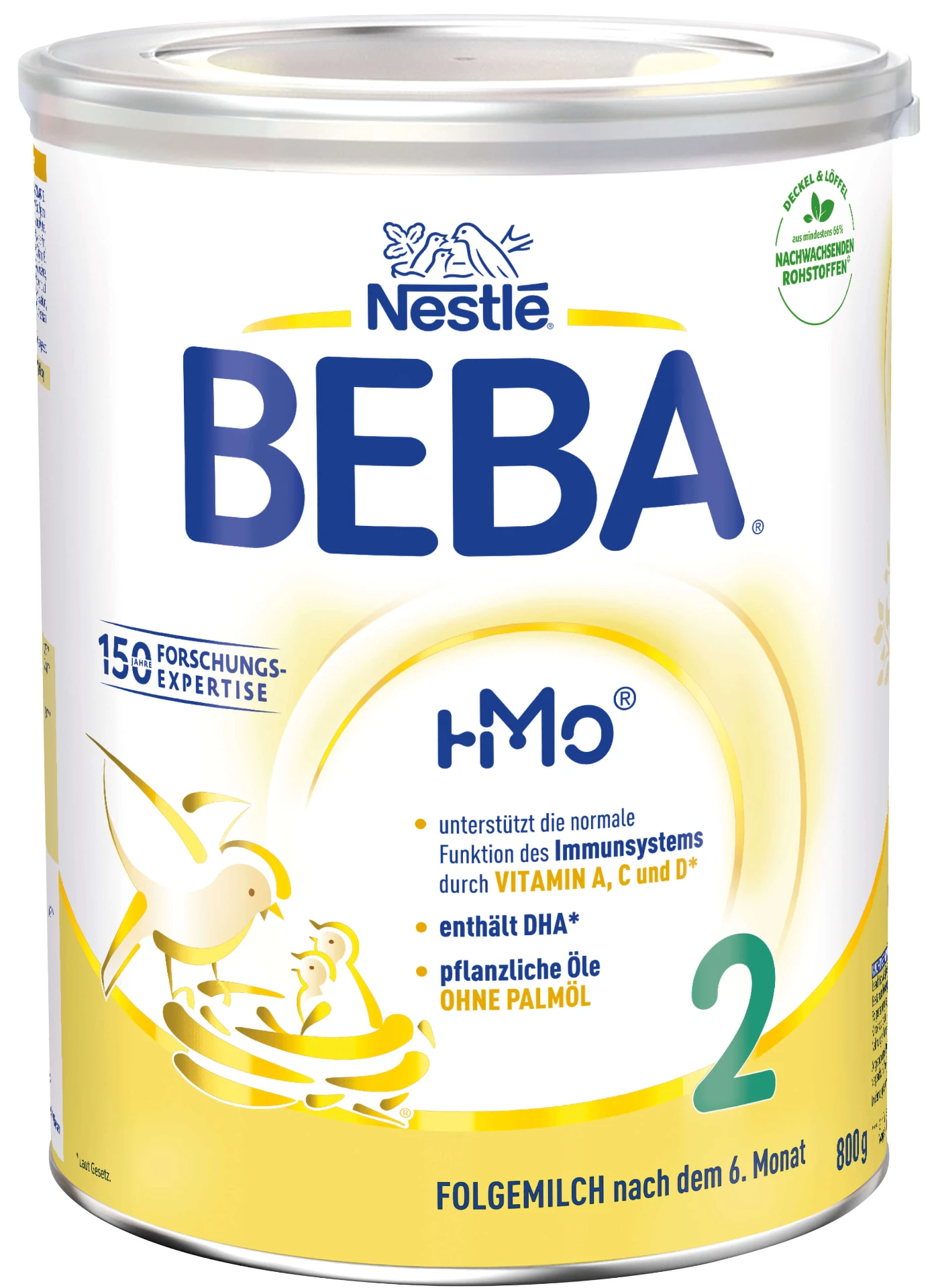 BEBA OPTIPRO Folgemilch 2 Babynahrung Dose