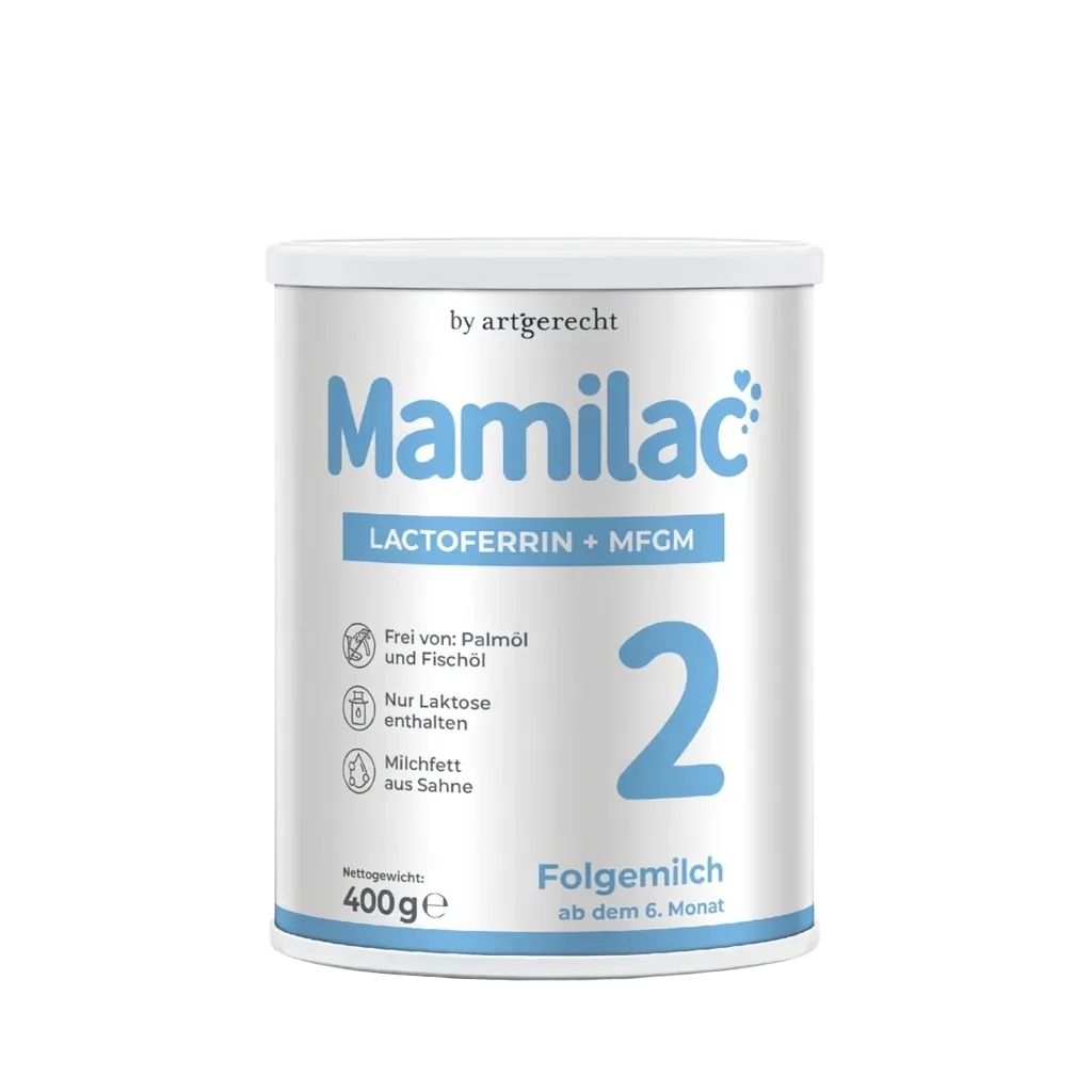 Mamilac Lactoferrin + MFGM 2 – Babynahrung 400 g Pulver, PZN 20518673