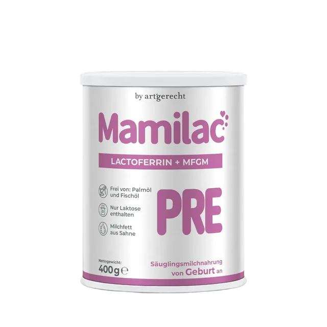 Dose Mamilac Pre Babynahrung Lactoferrin + MFGM, 400 g